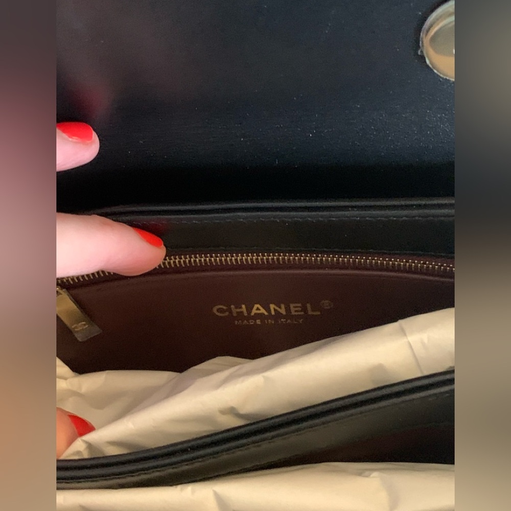 Authentic brand new Chanel Black Quilted Leather Handbag, limited edition! - Picture 13 of 17